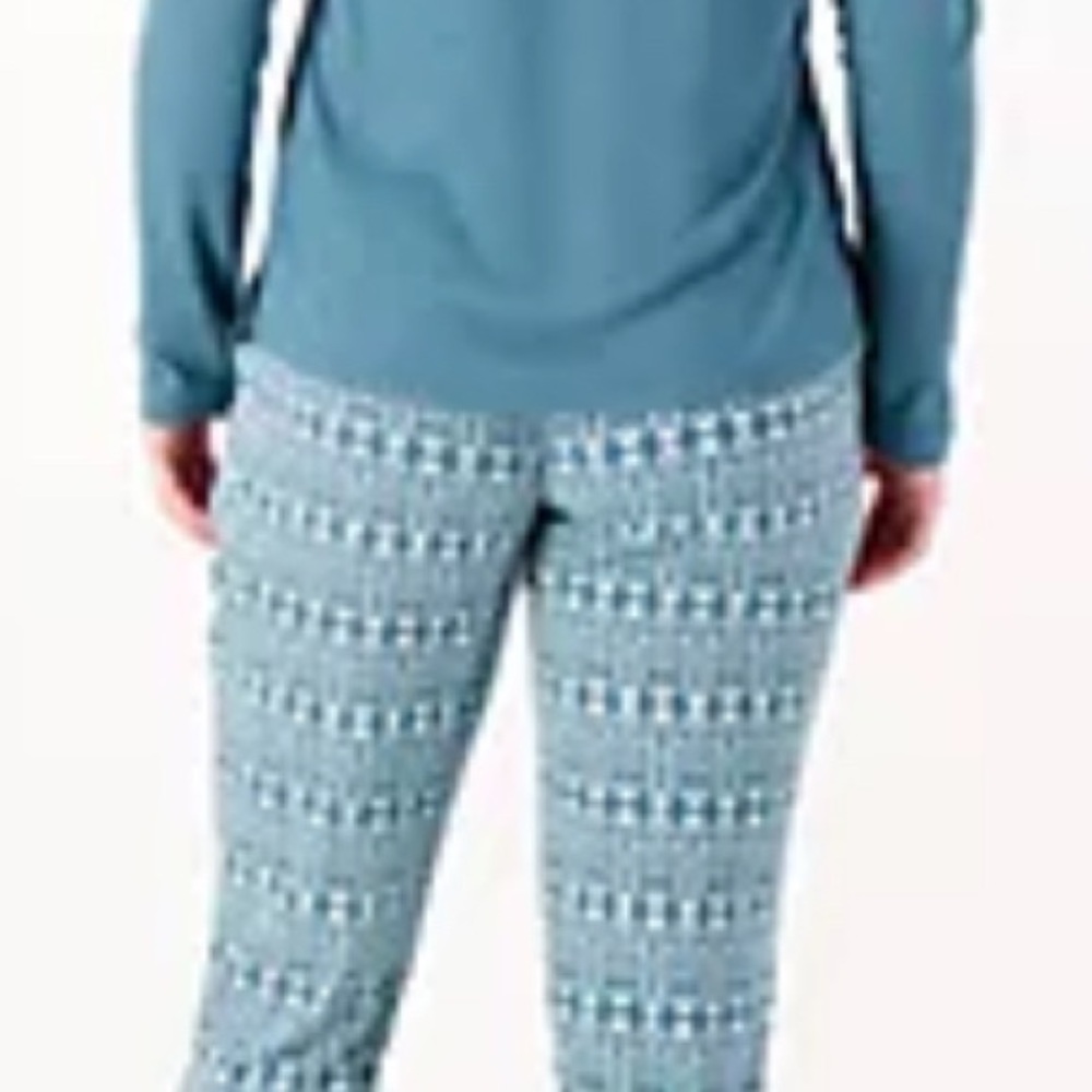 NWT MUK LUKS Rib Knit Jogger Lounge Set - Picture 6 of 8